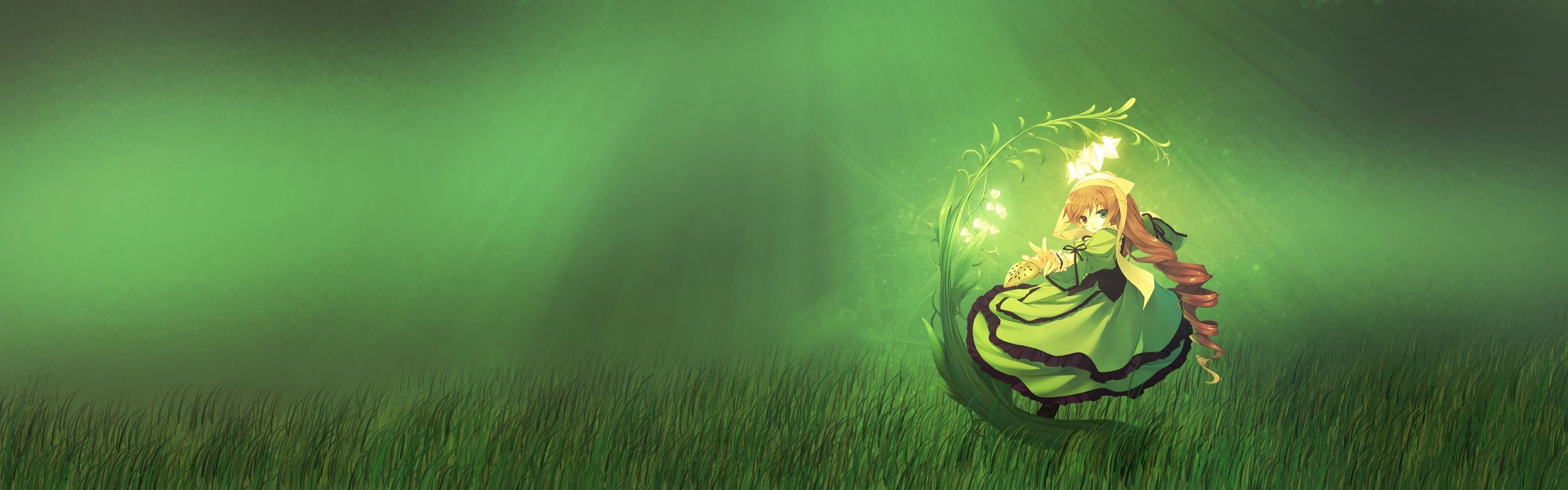 Green Anime Wallpaper