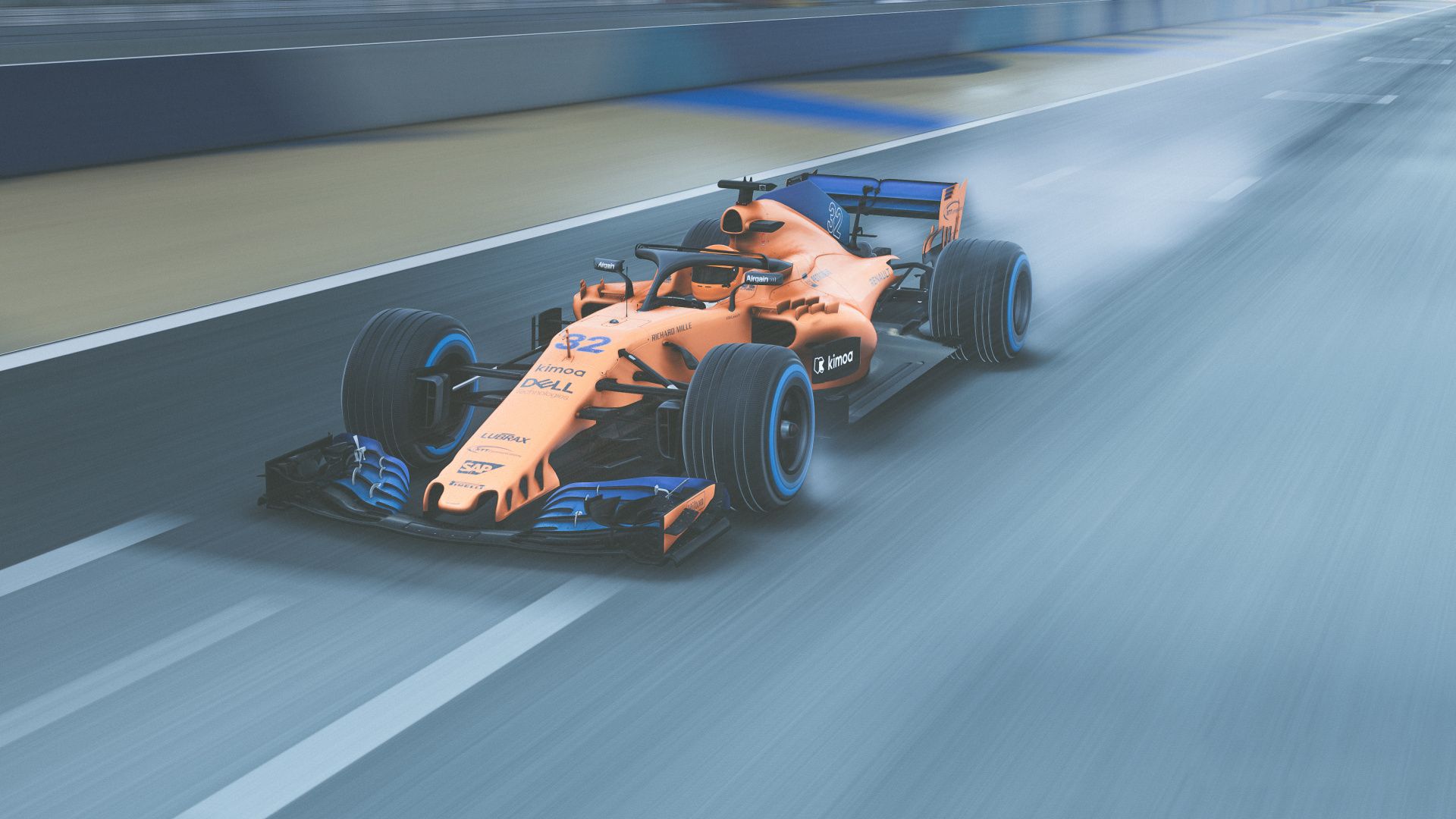 Download Race track, video game, McLaren, formula one, F1 2018 wallpaper, 1920x Full HD, HDTV, FHD, 1080p