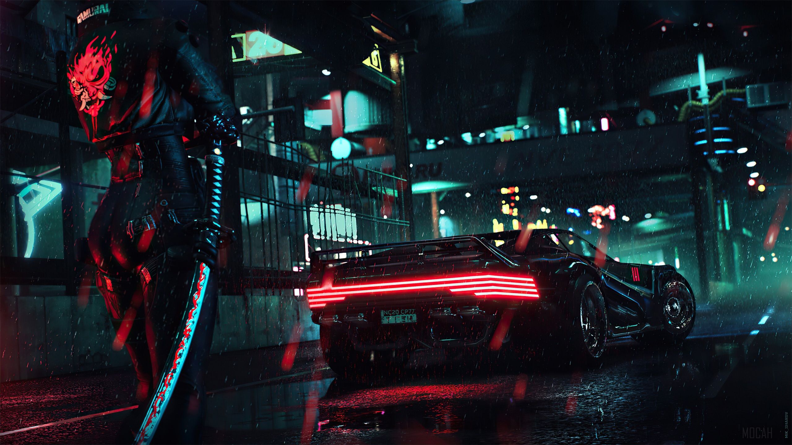 Wallpaper 4k Samurai Sword Girl Cyberpunk 2077 4k Samurai Sword Girl Cyberpunk 2077 4k wallpaper