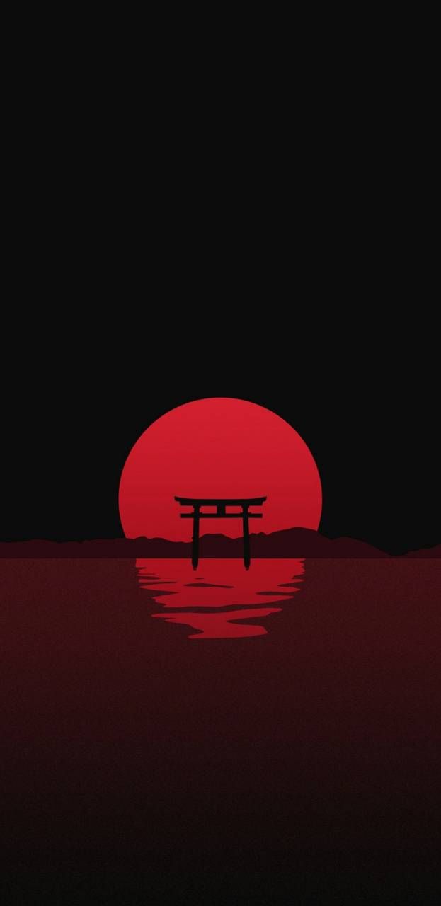 Red Japanese Aesthetic Wallpapers Wallpaper Cave