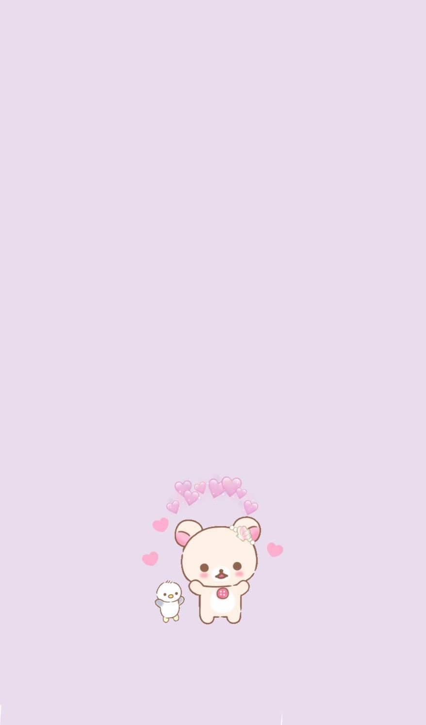 korilakkuma. Cute pastel wallpaper, Pink wallpaper anime, iPhone wallpaper kawaii