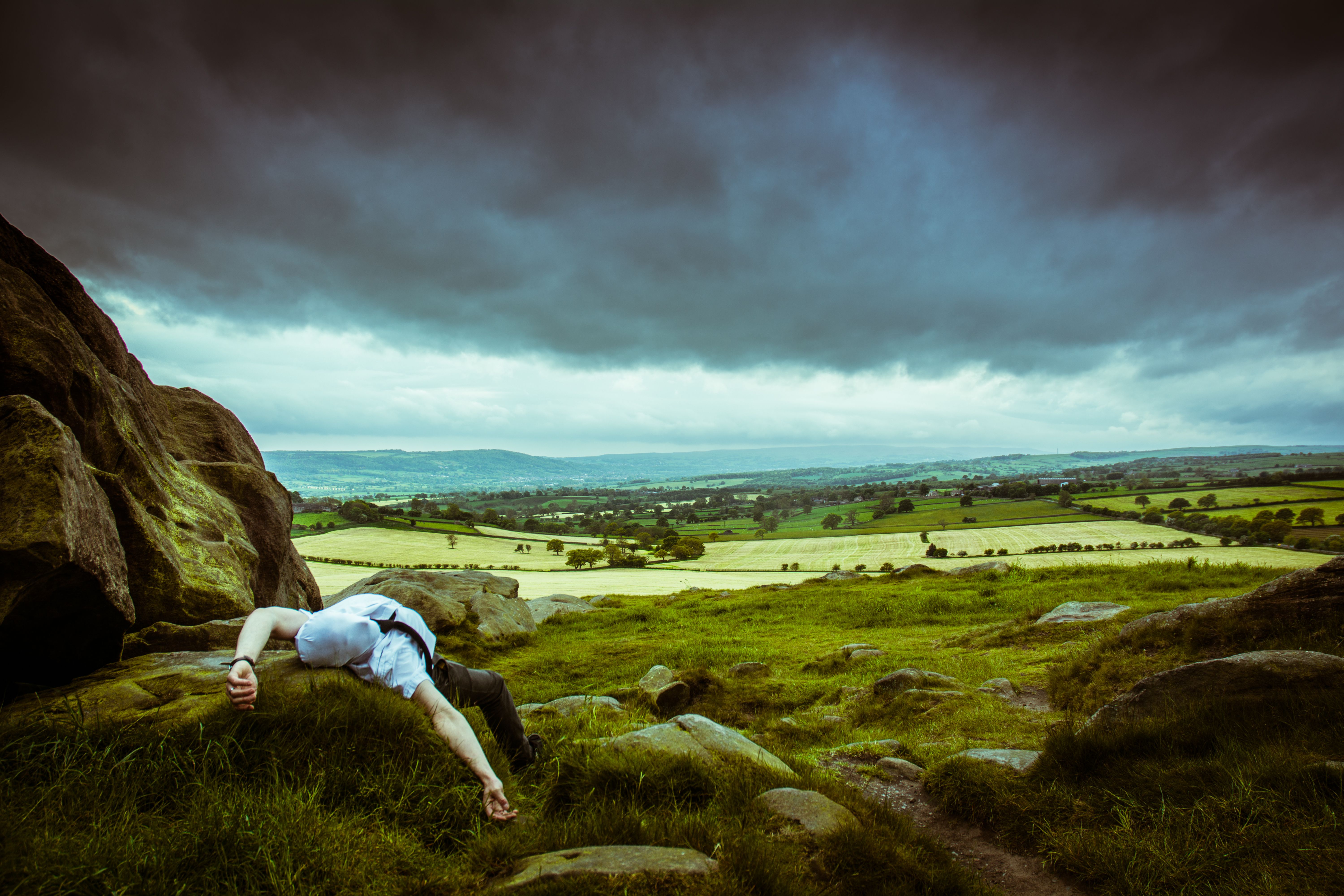 Wallpaper, green, nature, rural, countryside, Nikon, rocks, comedy, Yorkshire, country, tragedy, fields, moors, tragic, almscliffecrag, slender, crag, almscliffe, d7100, slenderman, nikond7100 6000x4000