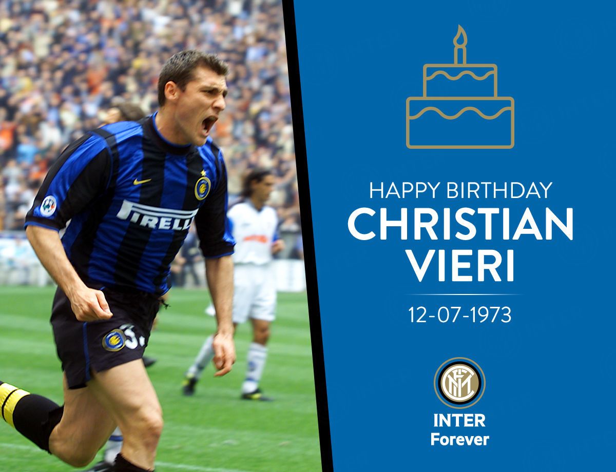 Happy Birthday Christian Vieri!