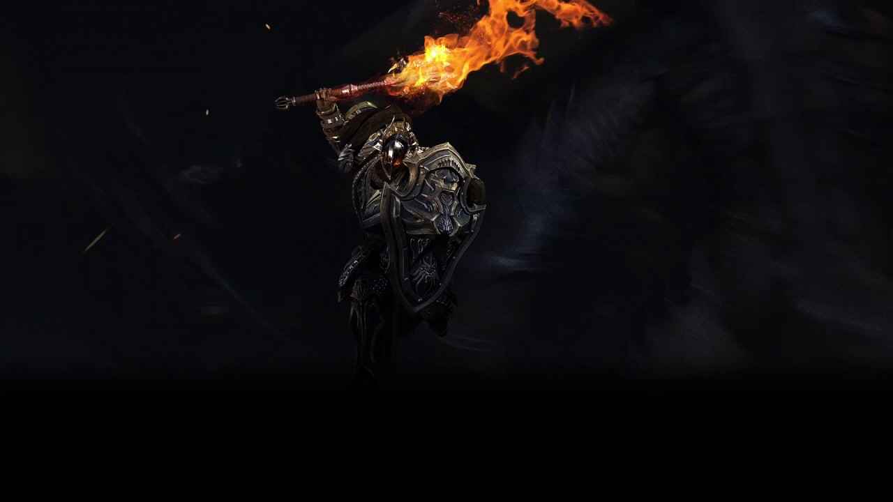 Mu Legend DarkLord Animated Wallpaper