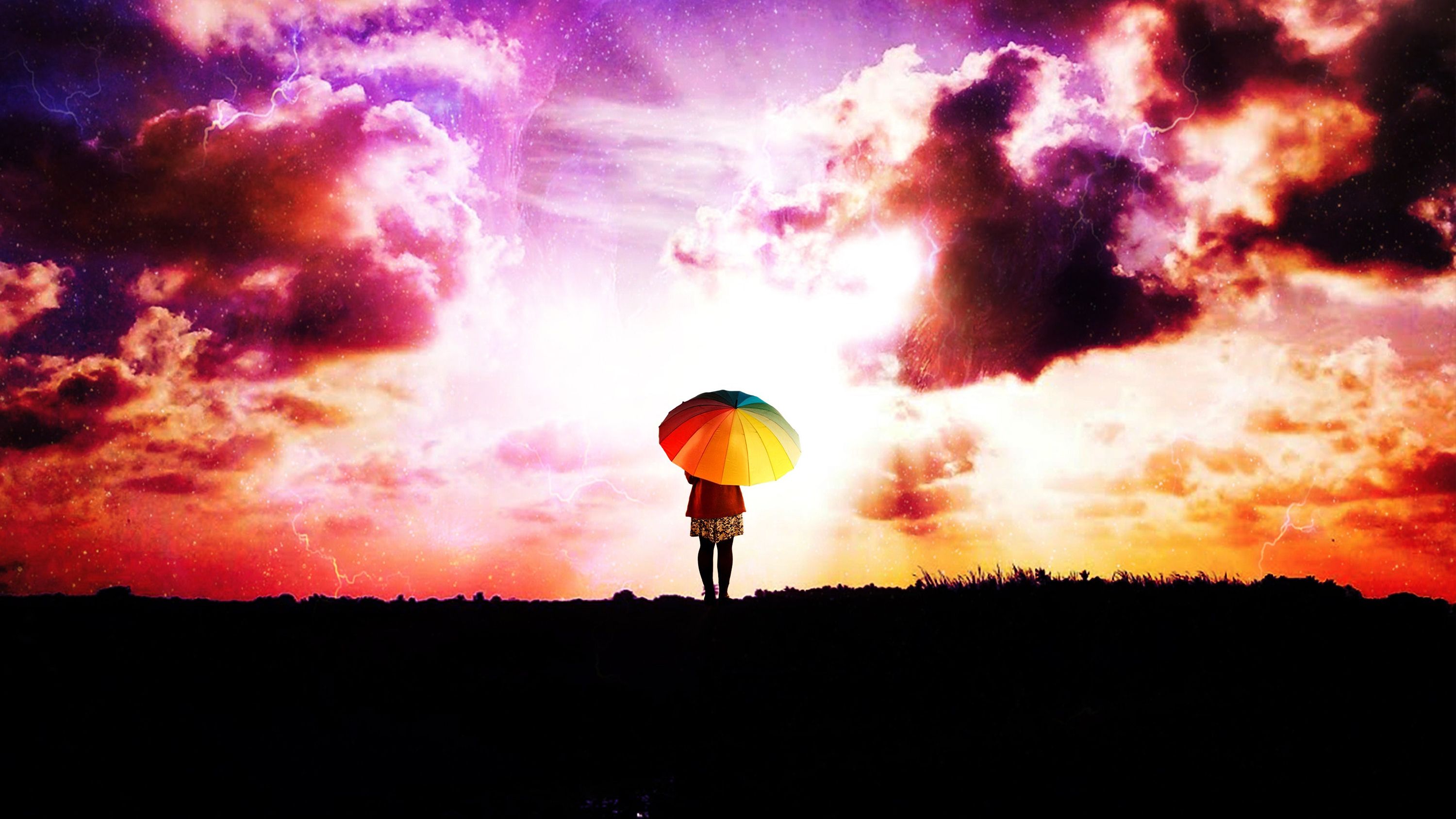 Alone Wallpaper With One Person HD Wallpaper