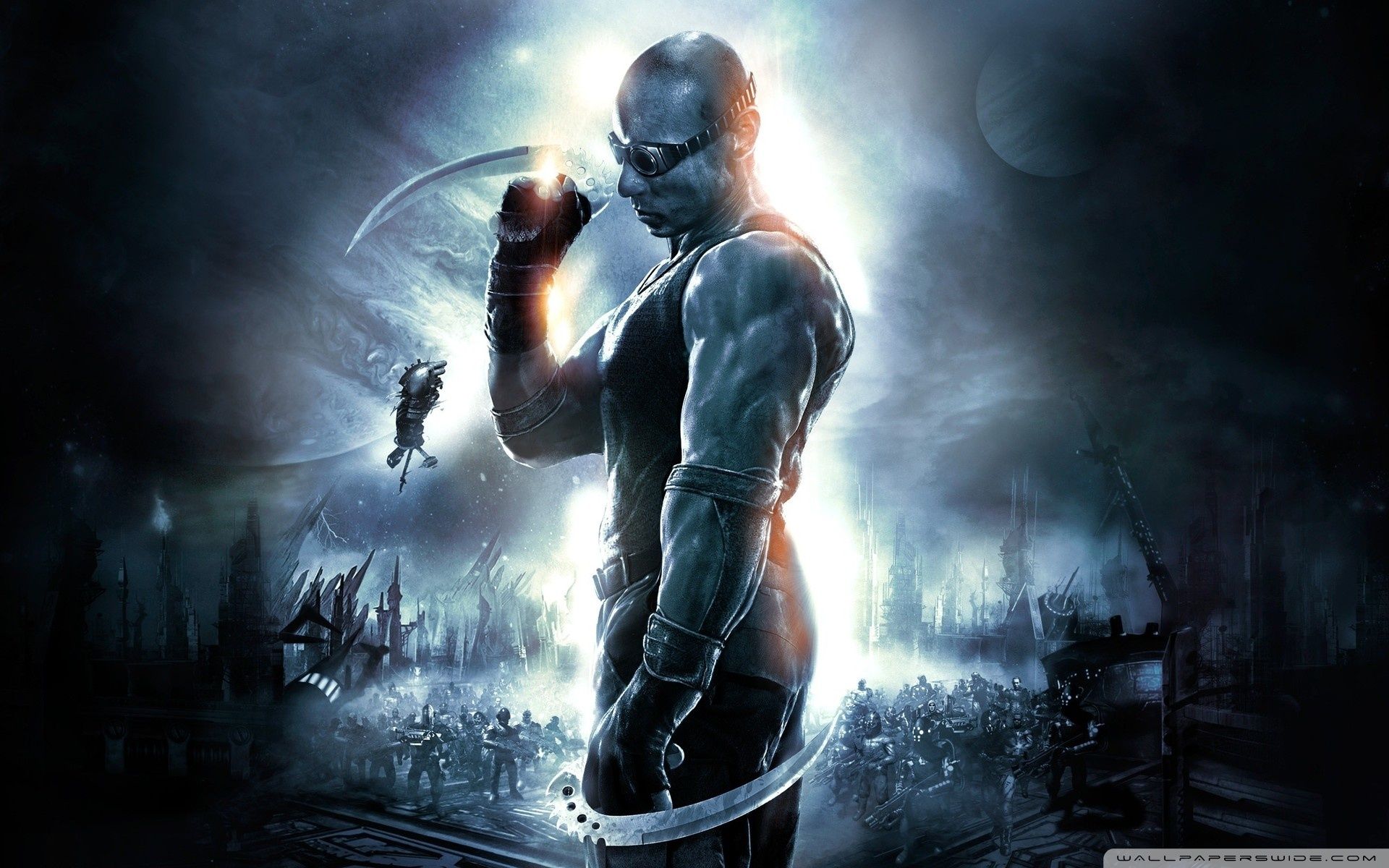 The Chronicles Of Riddick Ultra HD Desktop Background Wallpaper for: Tablet