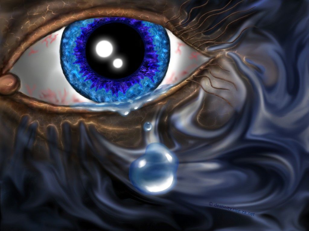 Teardrop Sad Eye Crying Tears Wallpaper Art Eye Tear Drop HD Wallpaper
