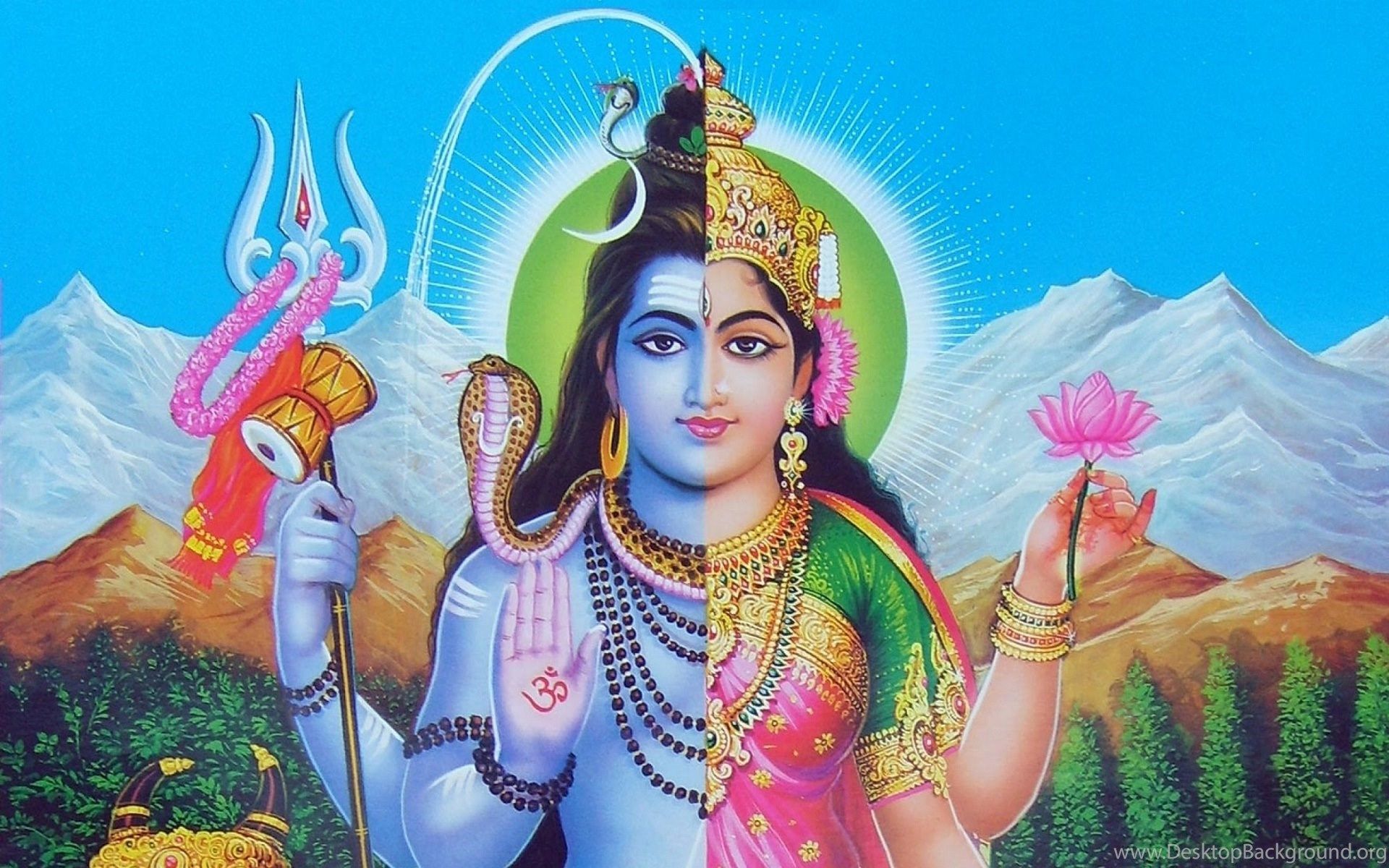 Lord Shiva Parvati Wallpapers Desktop Backgrounds