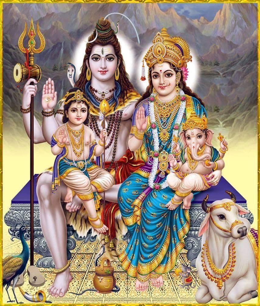 Lord Shiva Family Image