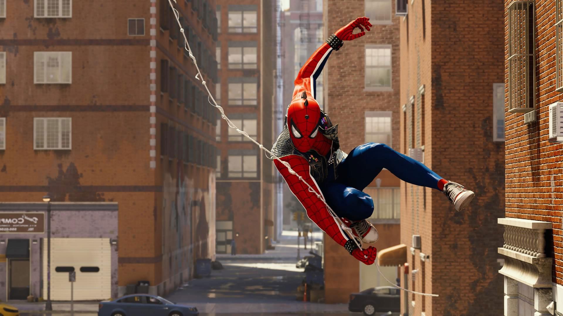 I Feel Like The Spider Punk Suit Is A Little Under Appreciated.: SpidermanPS4