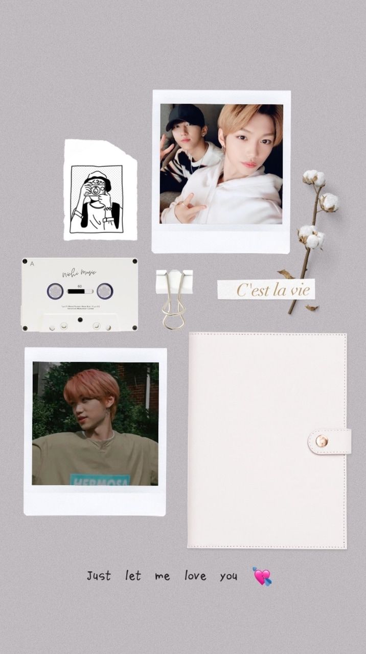 changlix wallpaper. I can't believe that is my 100 days with them, like whatt??