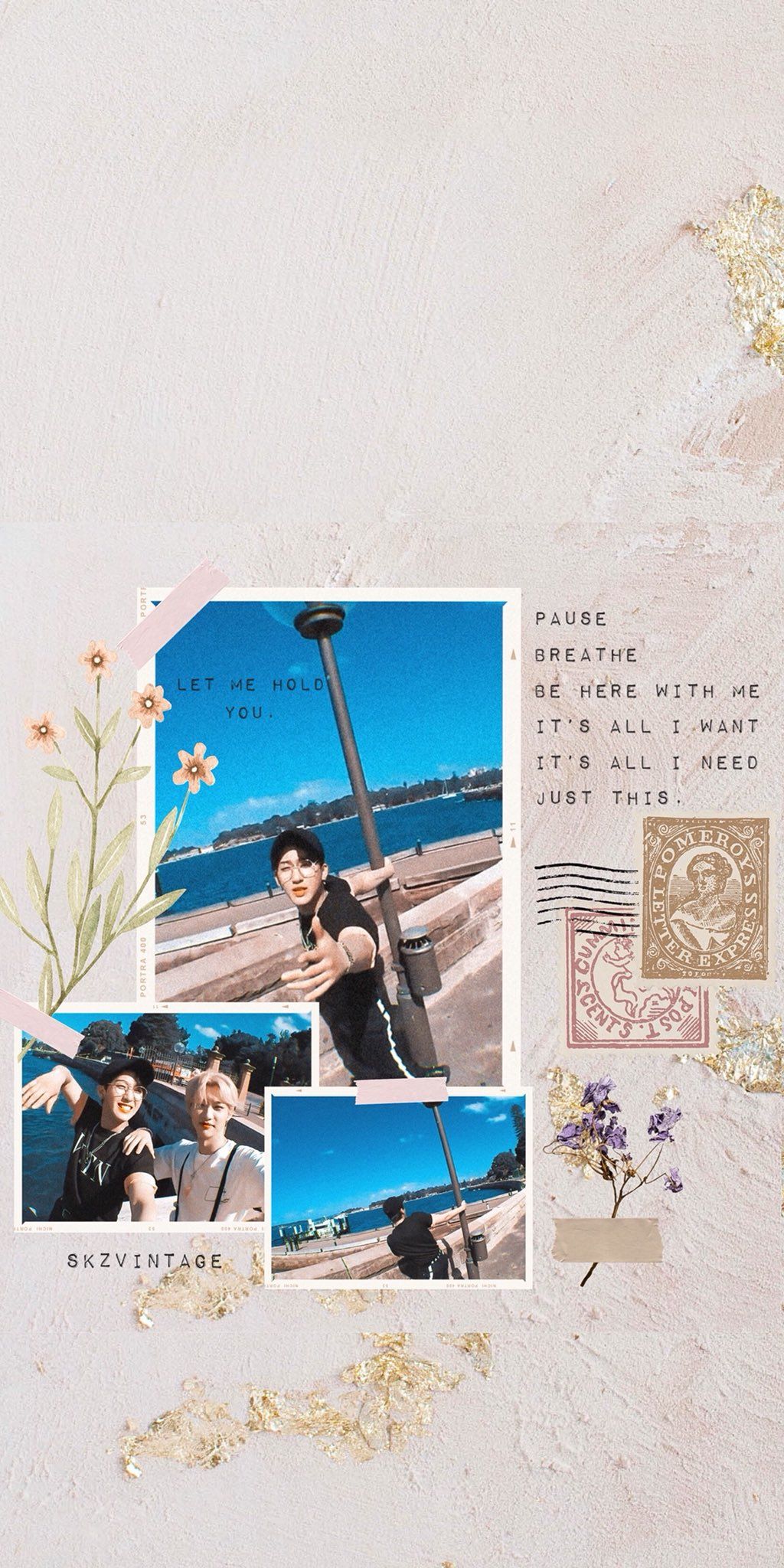 straykids vintage wallpaper: changlix