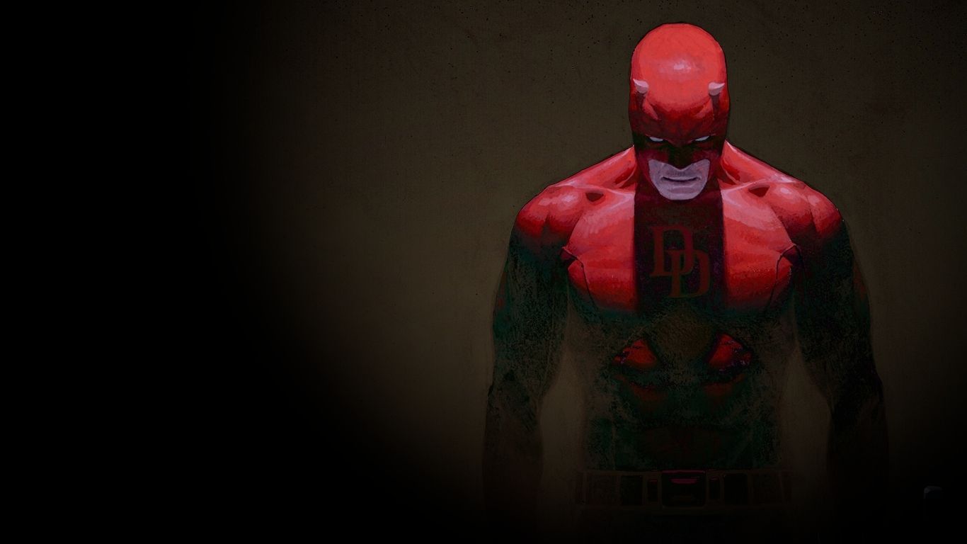Rendered Beauty: Daredevil Comic Wallpaper