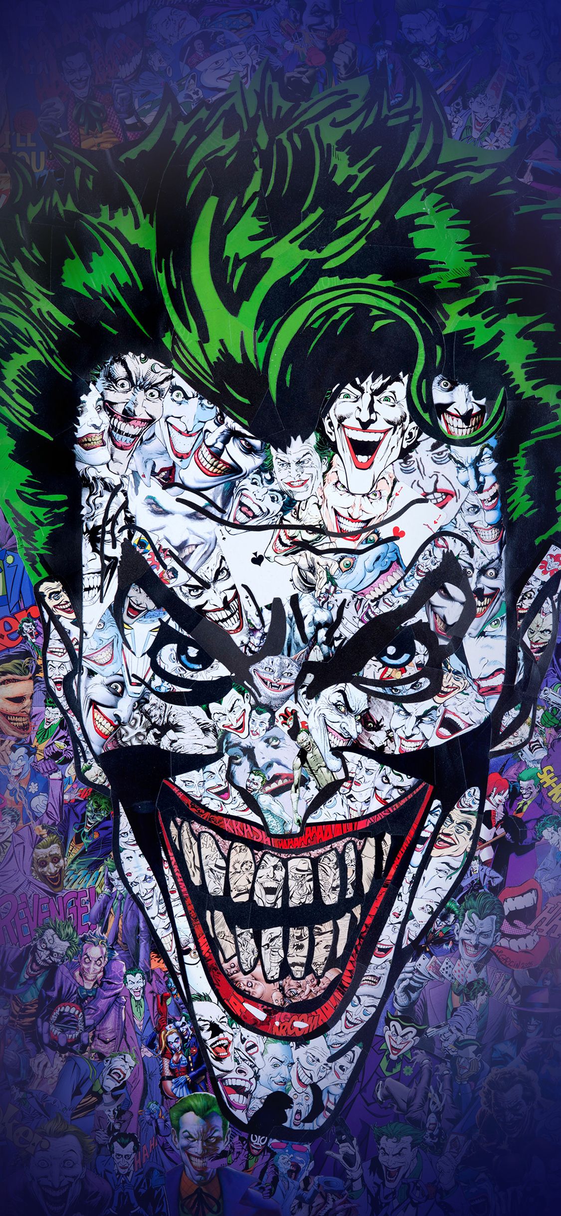 Joker Art Face Illustration Art Wallpaper