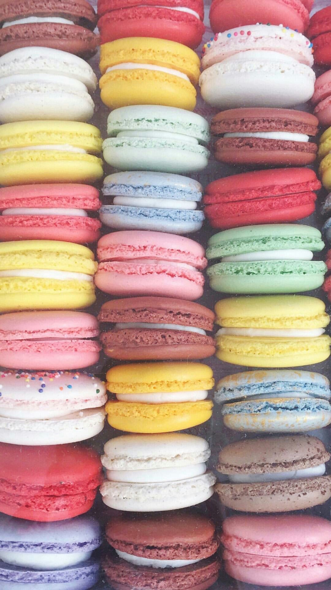 color #colorful #pastel #aesthetic #wallpaper #pretty #sweet #background #macarons #candy #foodie #food. Macaron wallpaper, Candy background, Food wallpaper