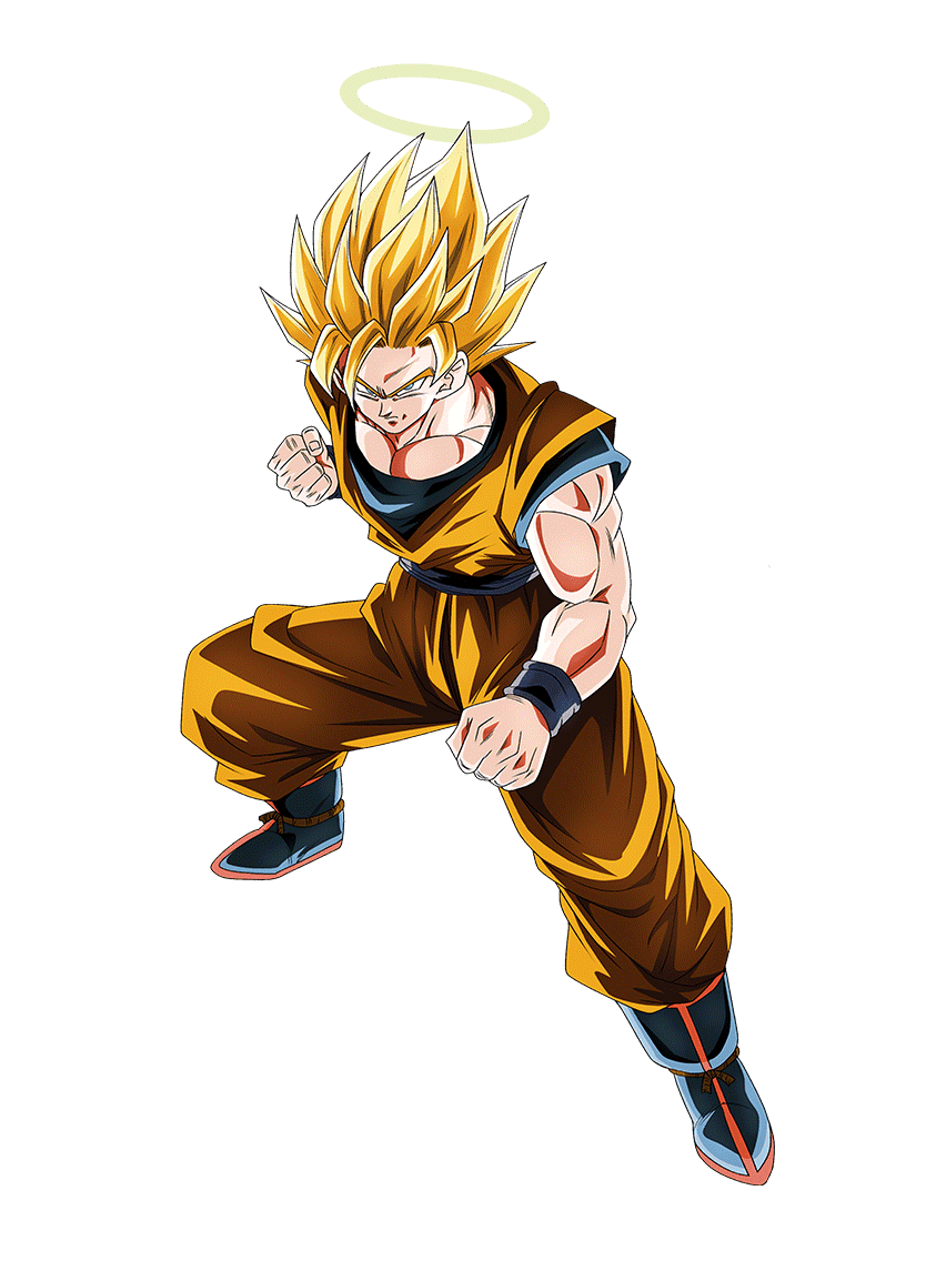 Goku SSJ2 (Aureole) render 2 [Dokkan Battle]. Dragon ball super manga, Dragon ball super goku, Anime dragon ball super