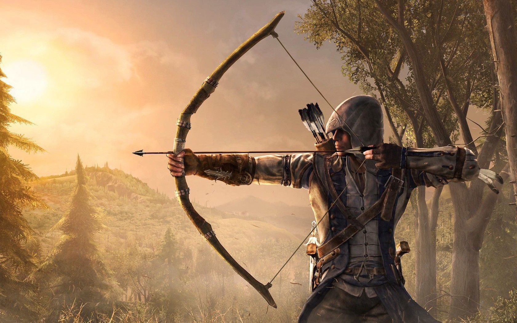 bow and arrow wallpaper