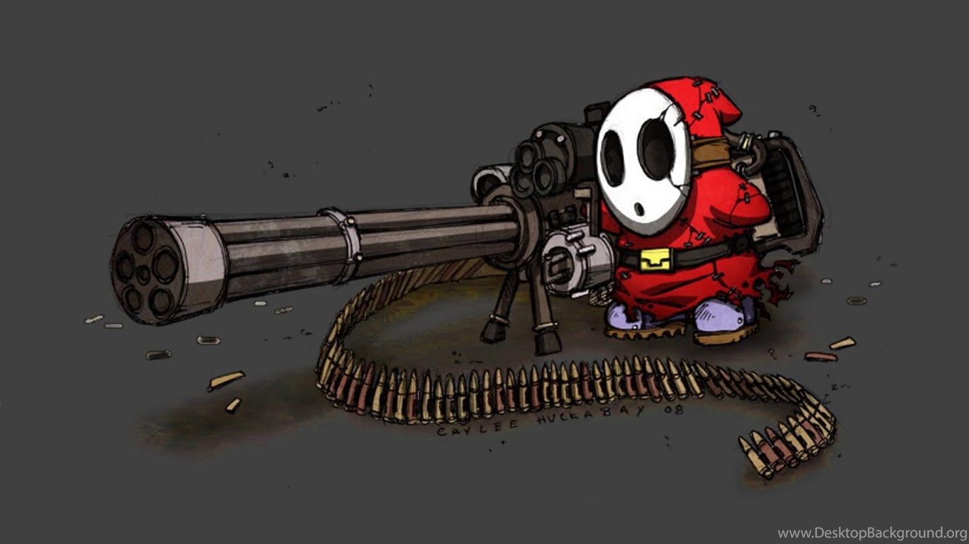 Download The Overkill Gatling Gun Wallpaper, Overkill Gatling Gun. Desktop Background