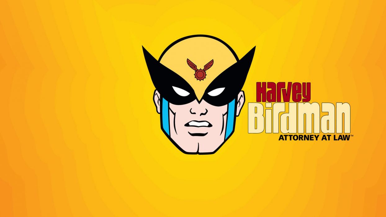 HARVEY BIRDMAN comedy family superhero cartoon wallpaperx1080