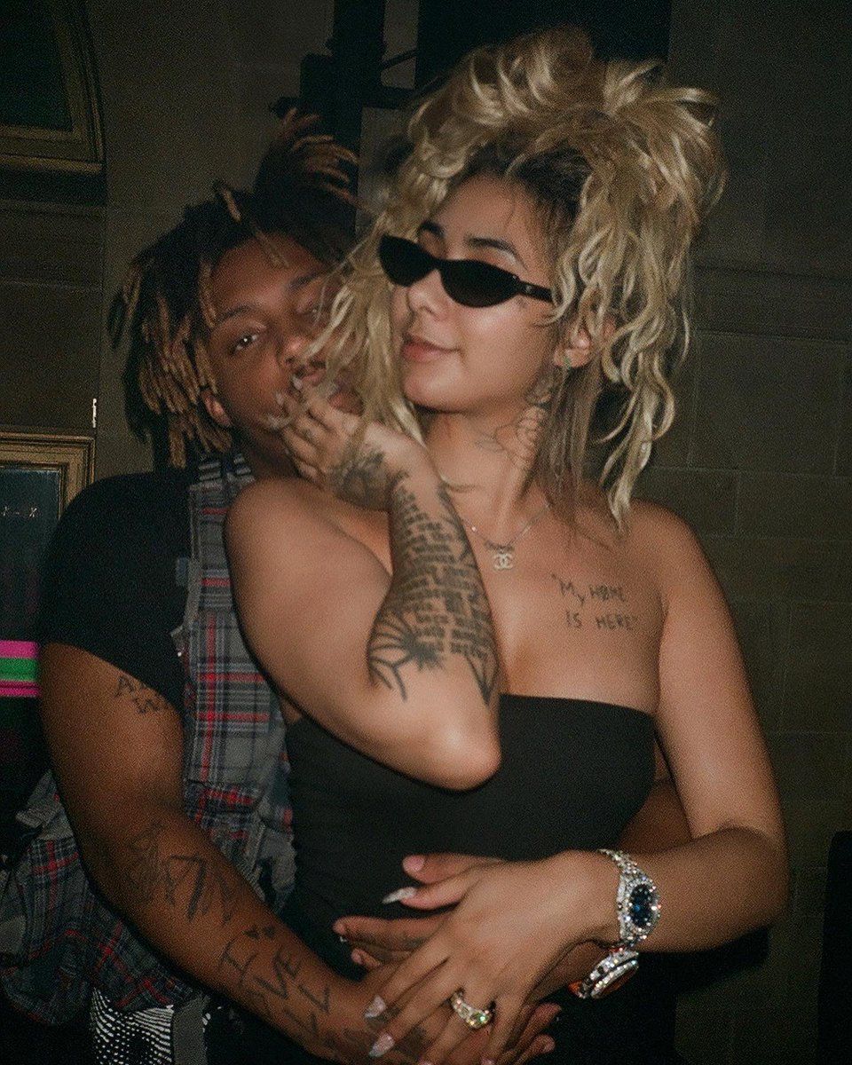 Download Candid Juice WRLD And Ally Wallpaper