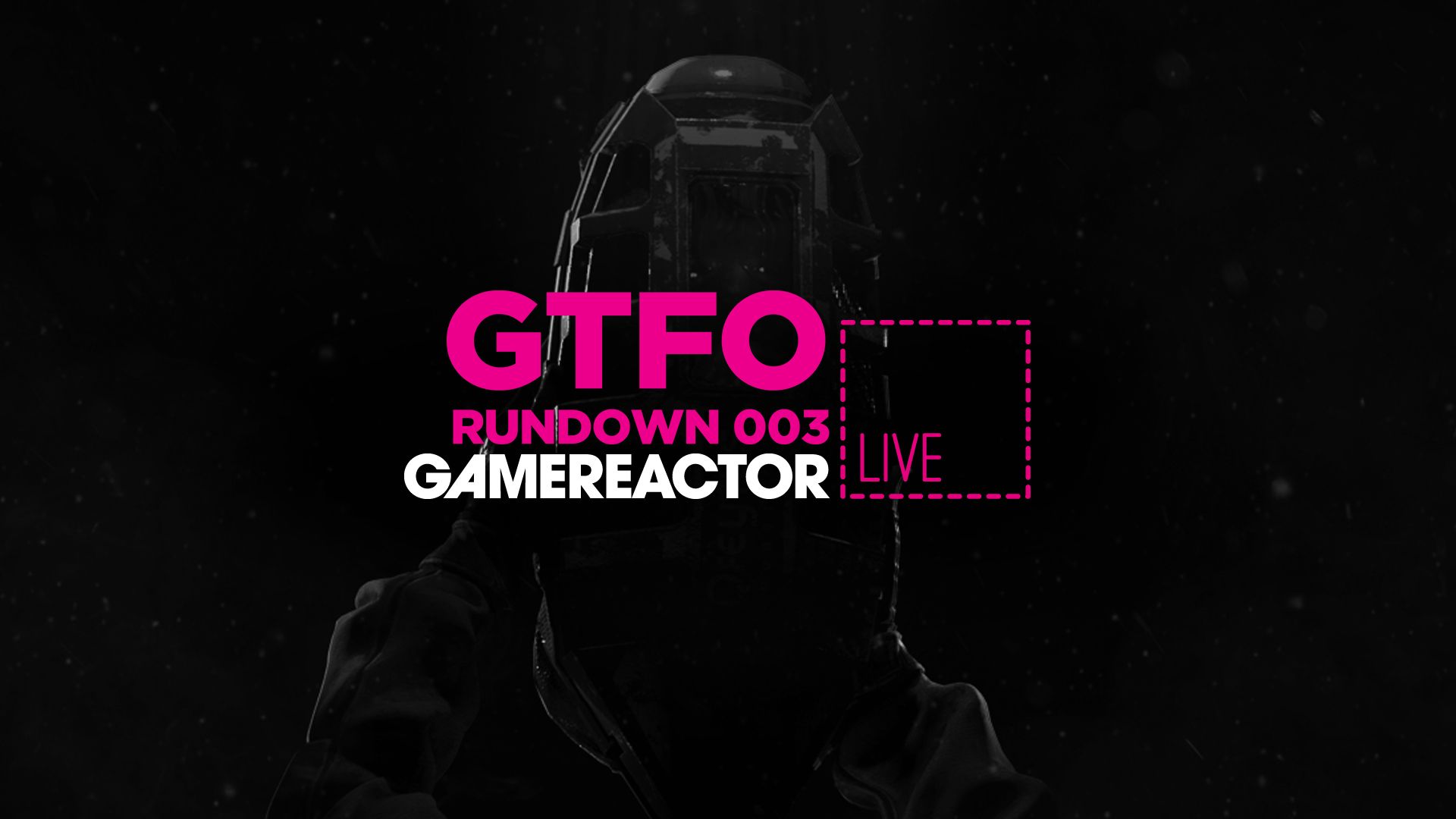 We're playing GTFO's latest rundown on today's stream
