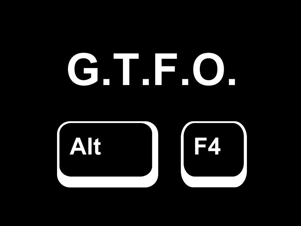 gtfo wallpaper