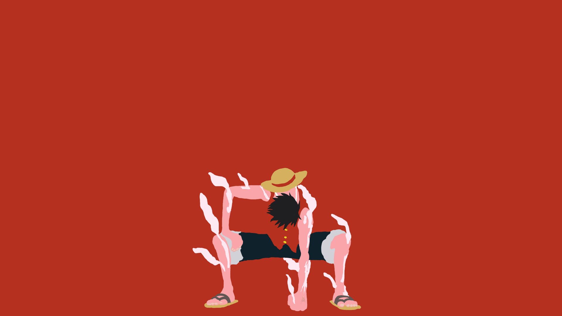 Monkey d. luffy, one piece, anime, minimal, anime boy wallpaper, HD image, picture, background, d44ab4