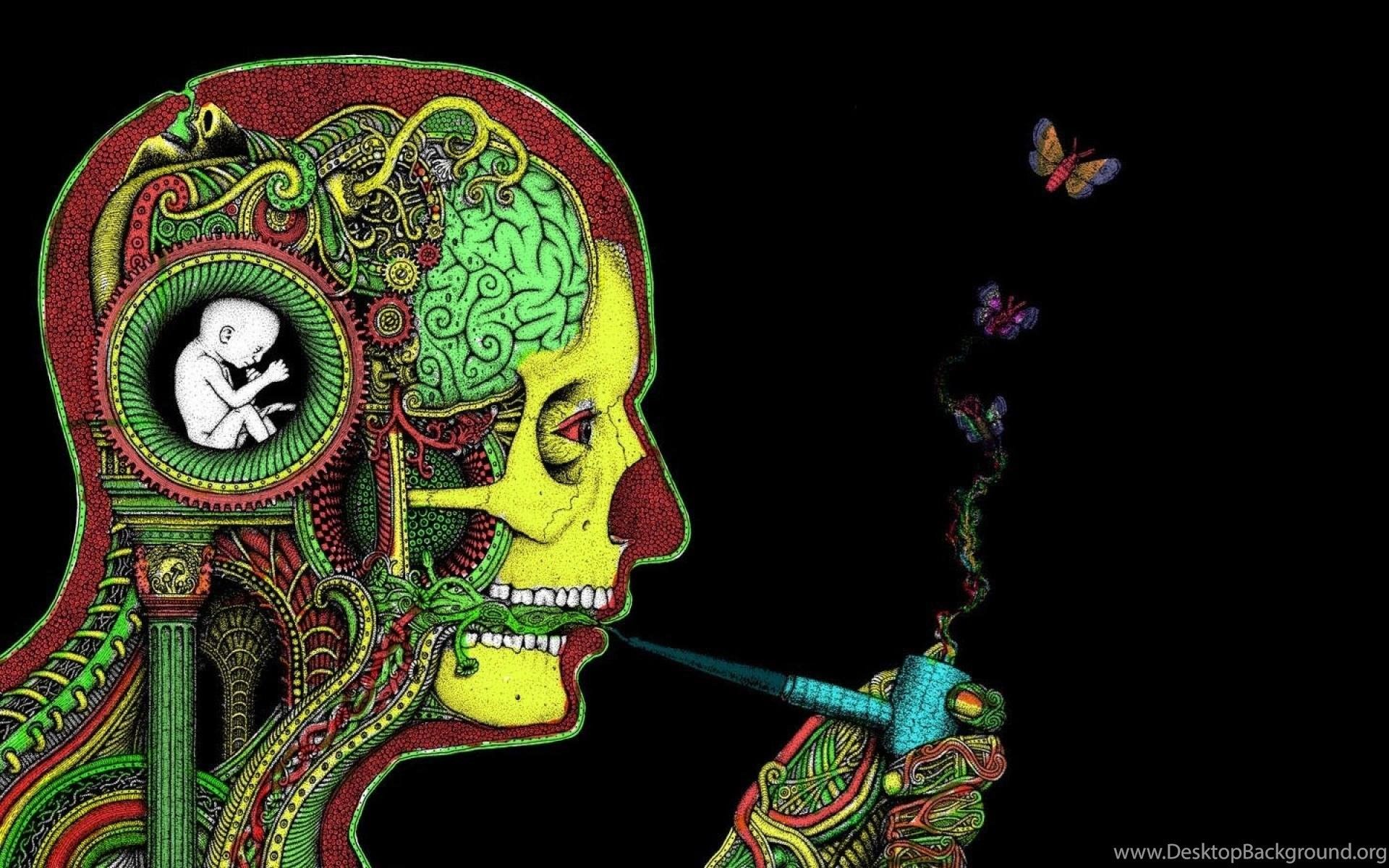 Trippy Computer Background