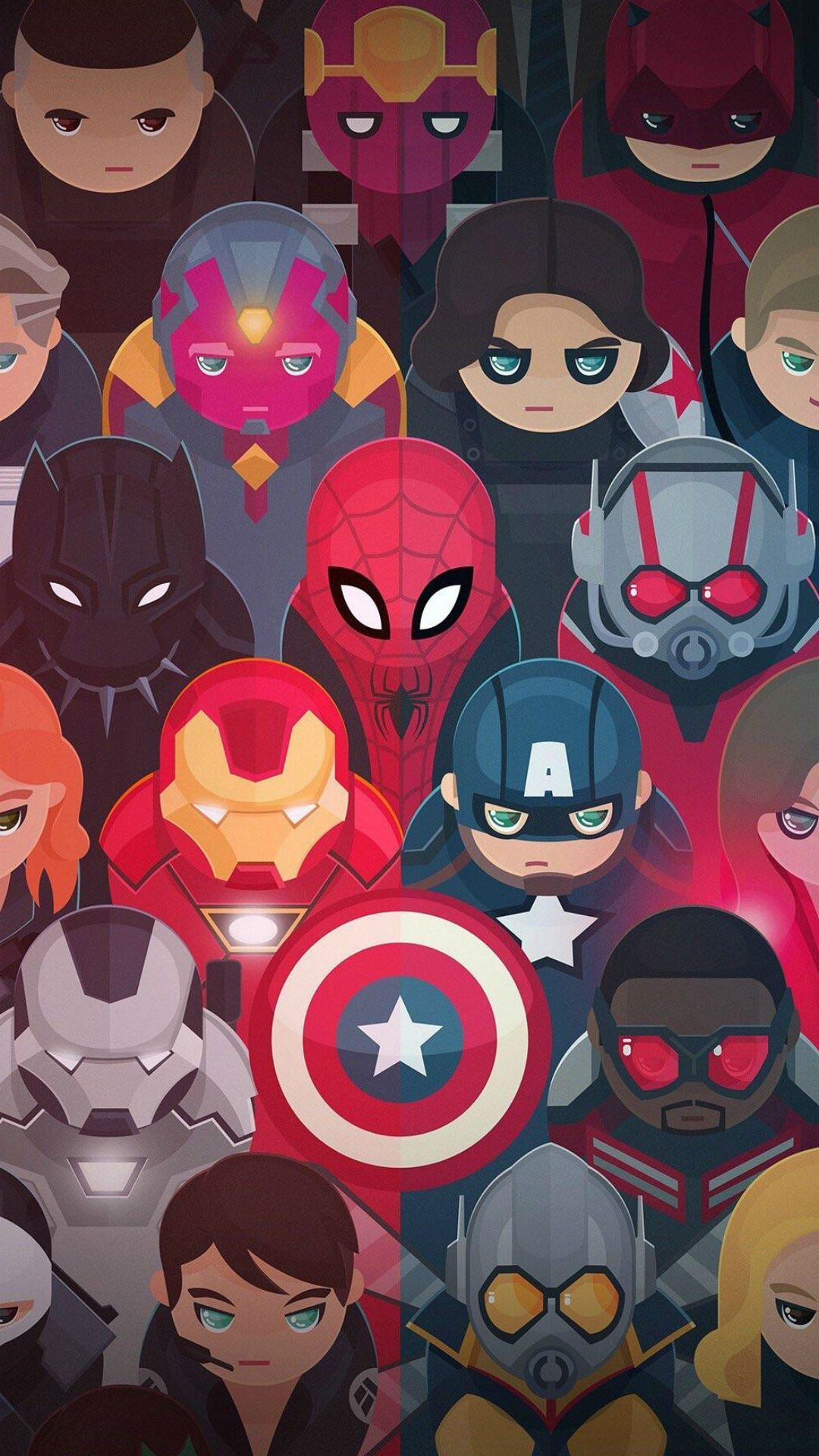 cartoon: cute cartoon marvel characters