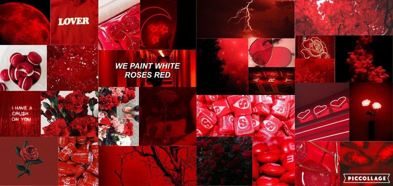 DARK RED AESTHETIC COMPUTER BACKGROUND. White painting, Dark red aesthetic, Aesthetic computer background