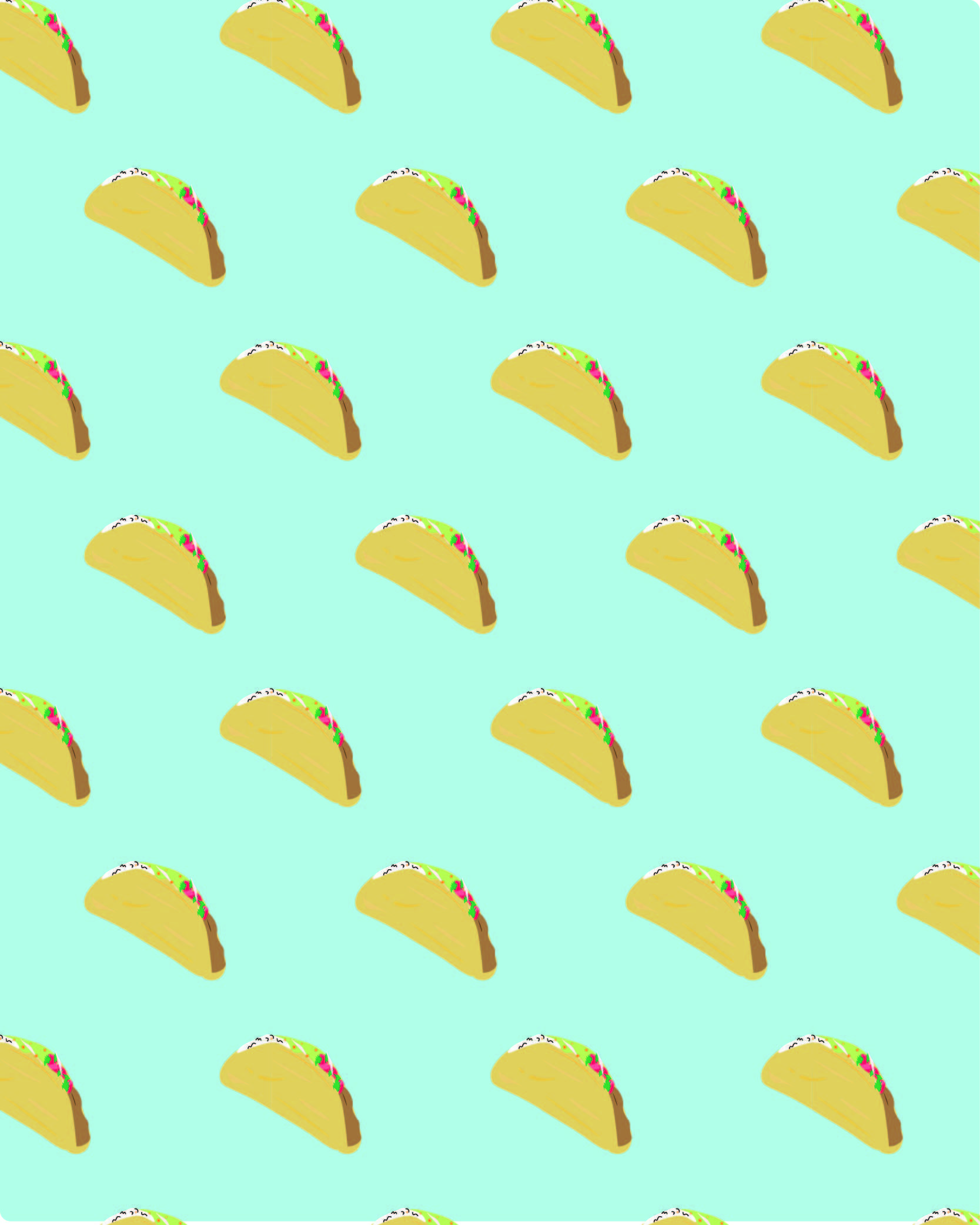 turquoise taco wallpaper. Taco wallpaper, Wallpaper, Taco quote