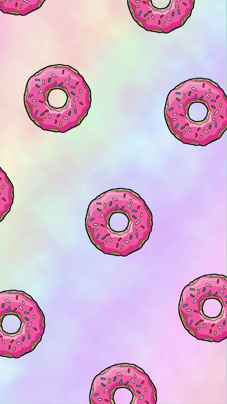 Kawaii Donut Wallpaper Free Kawaii Donut Background