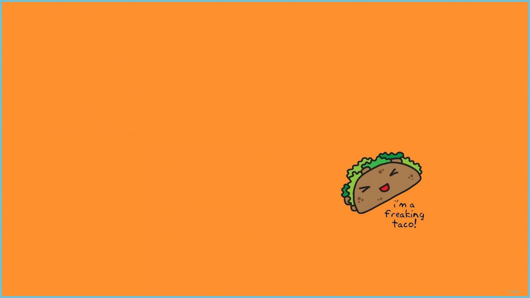 Kawaii Taco Wallpaper