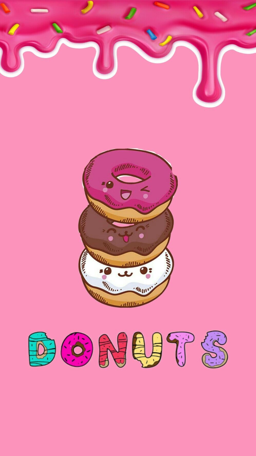 Donuts for you. Donut background, Donuts, Cute donuts