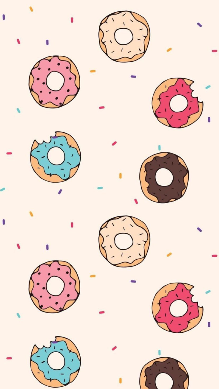 Cute Donuts Wallpapers - Wallpaper Cave