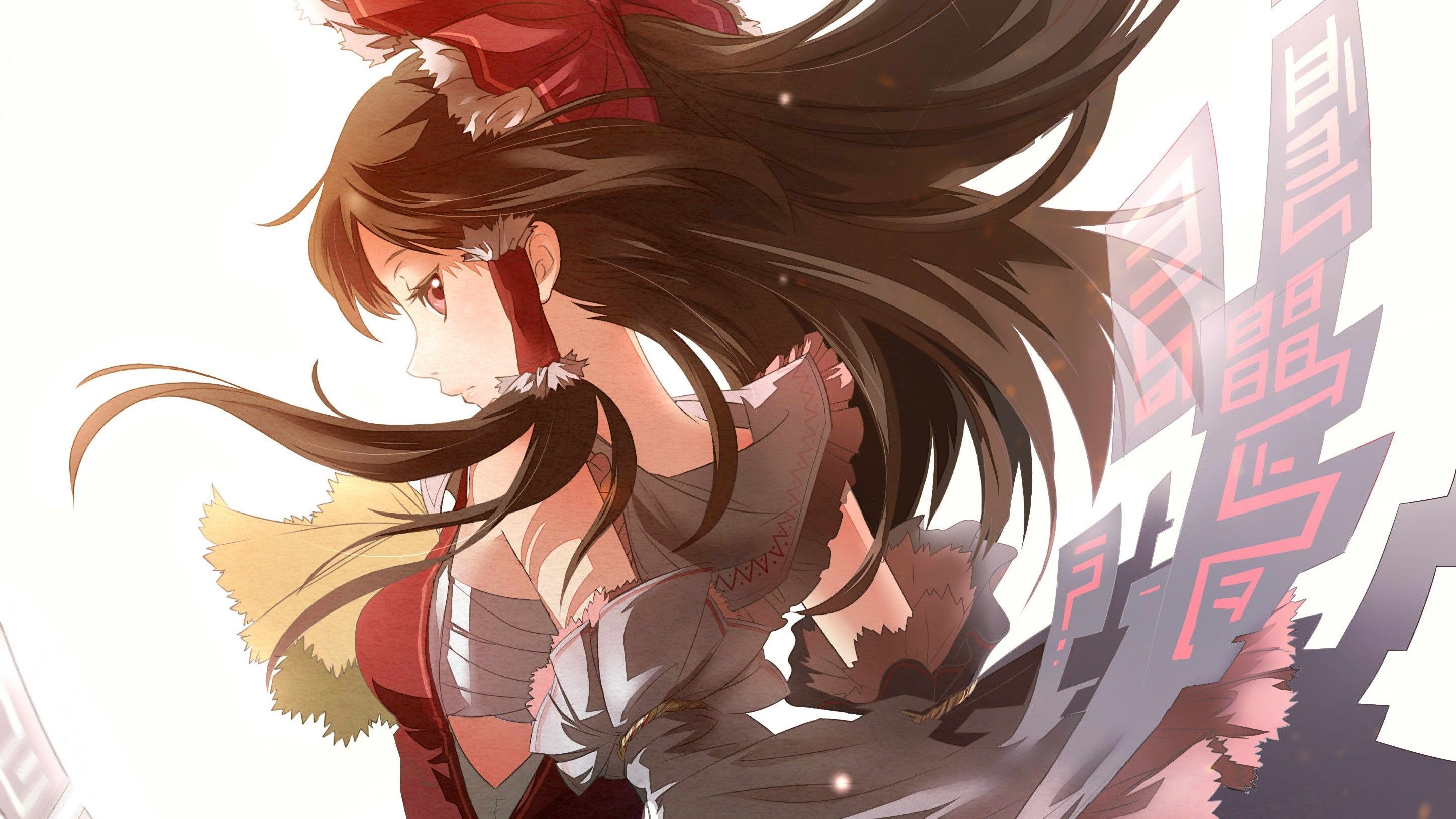 2898x1630 Reimu Hakurei desktop wallpaper. Mocah HD Wallpaper