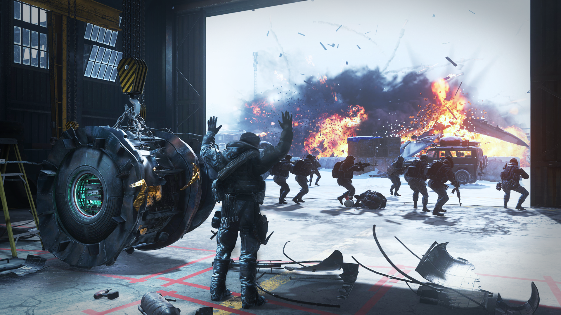 Cliffhanger (mission). Call of Duty