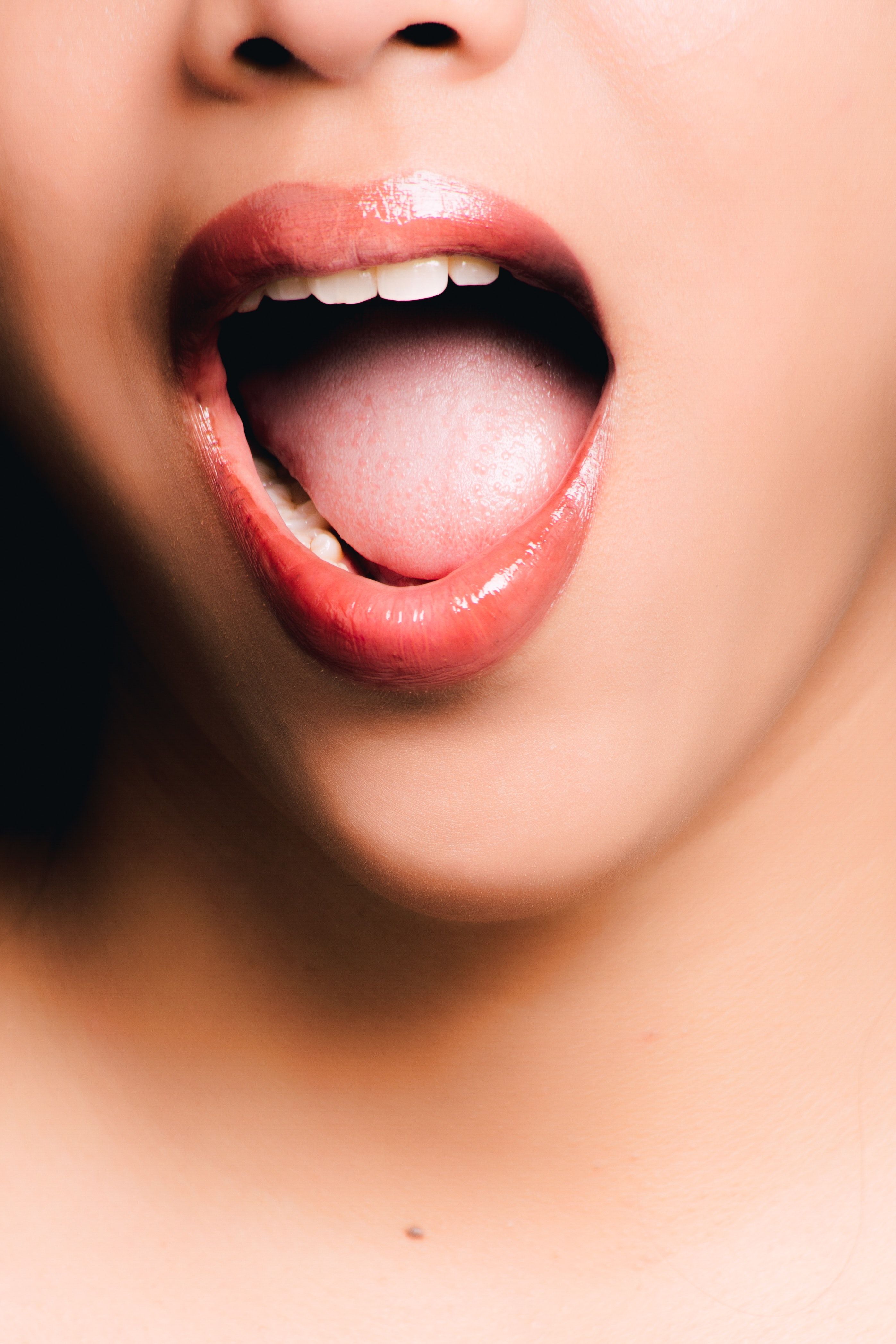 Woman Opening Her Mouth · Free