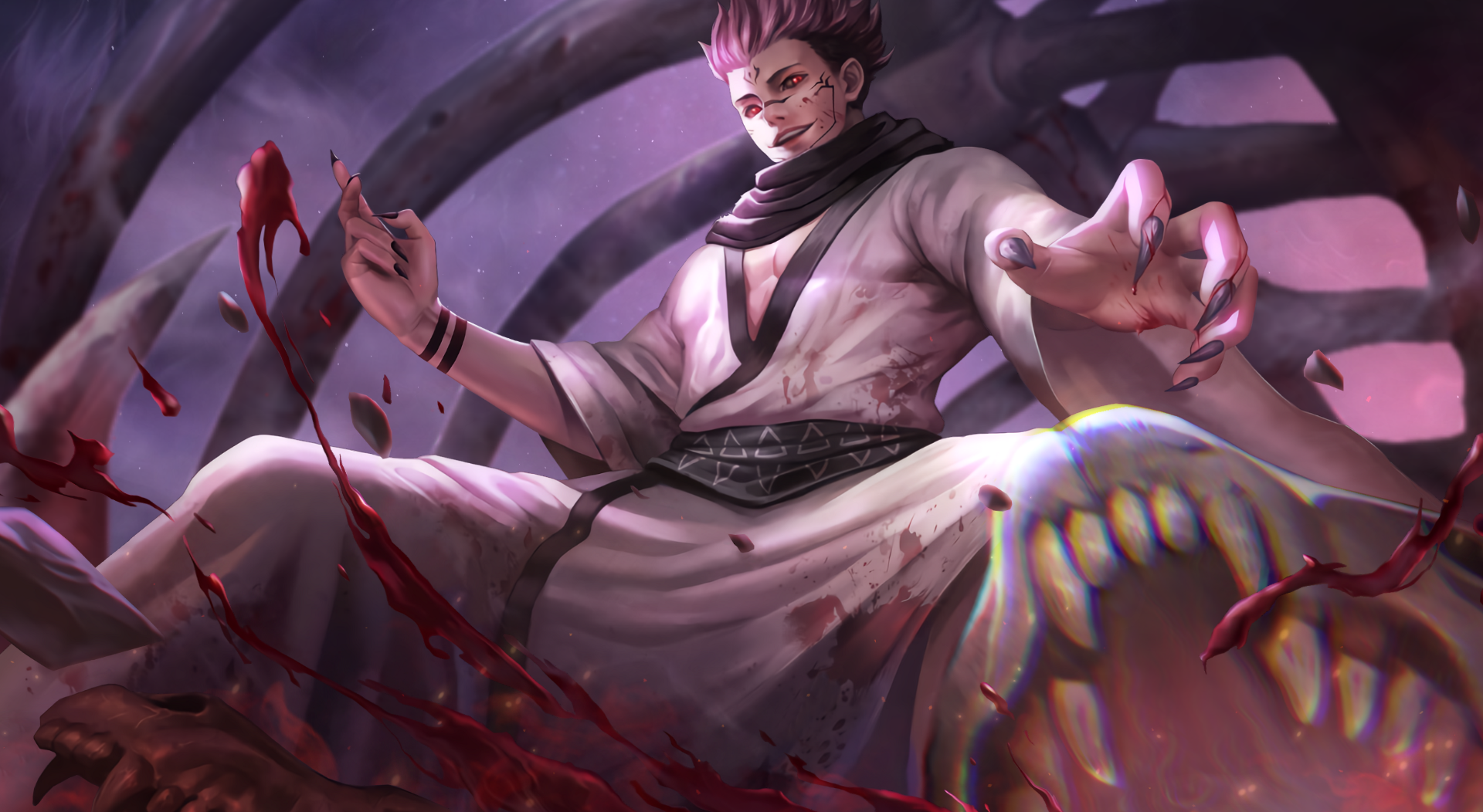 Jujutsu Kaisen Sukuna live wallpaper [DOWNLOAD FREE]