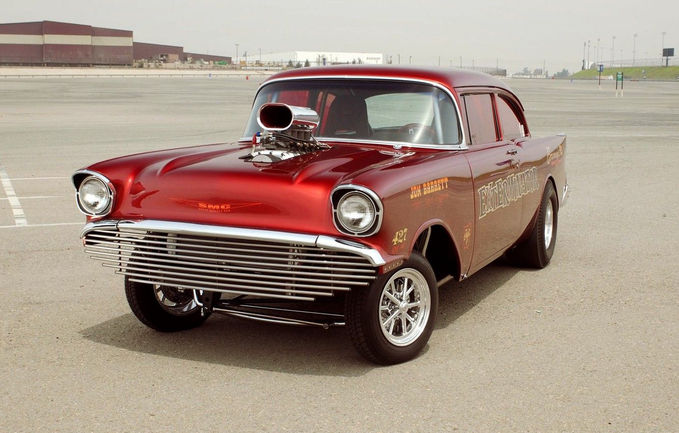Wallpaper Chevy, Custom, Gasser, Vehicle, Super Muscle Car image for desktop, section chevrolet