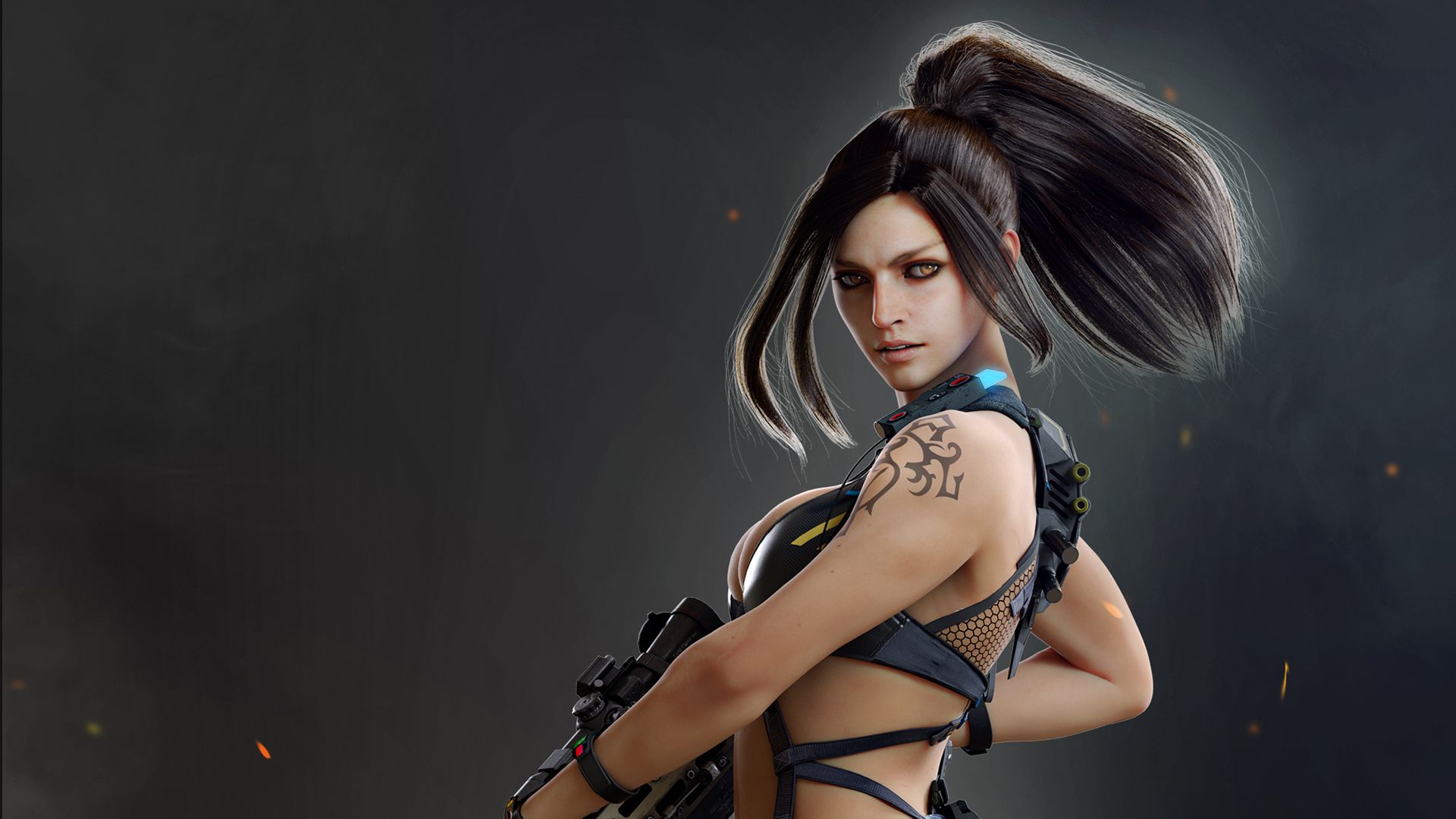 Carly. Desktop wallpaper. 1920x1080