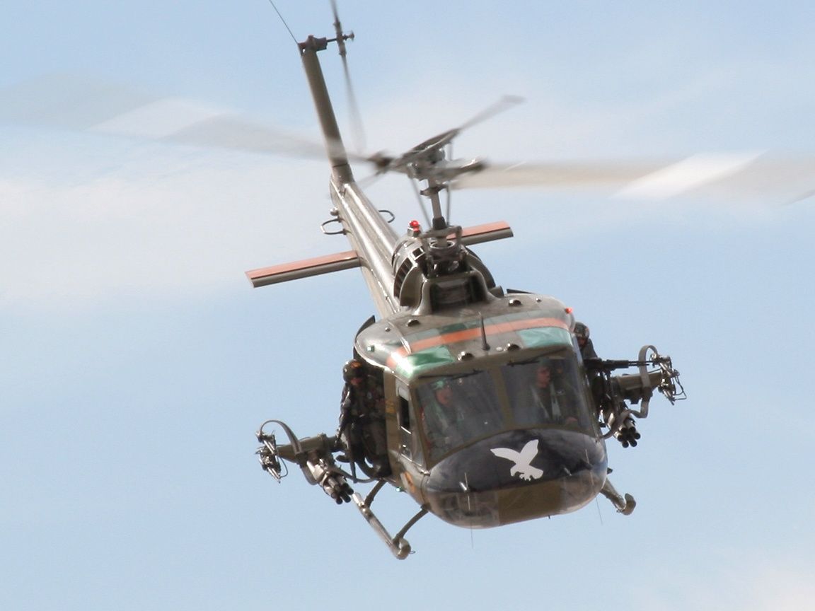 Huey Helicopter Wallpaper