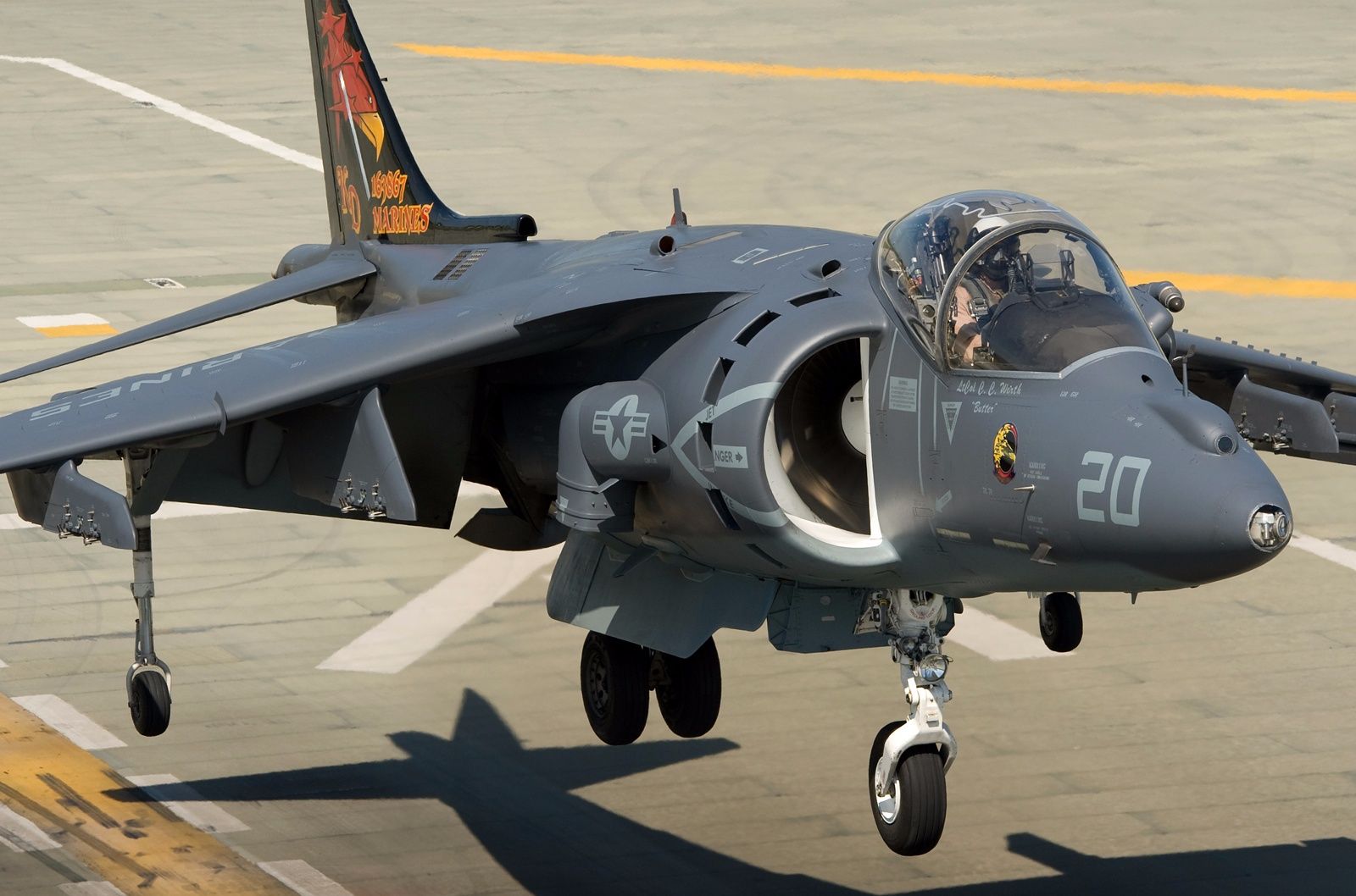 Boeing AV 8B Harrier II Vertical Landing Aircraft Wallpaper 3987