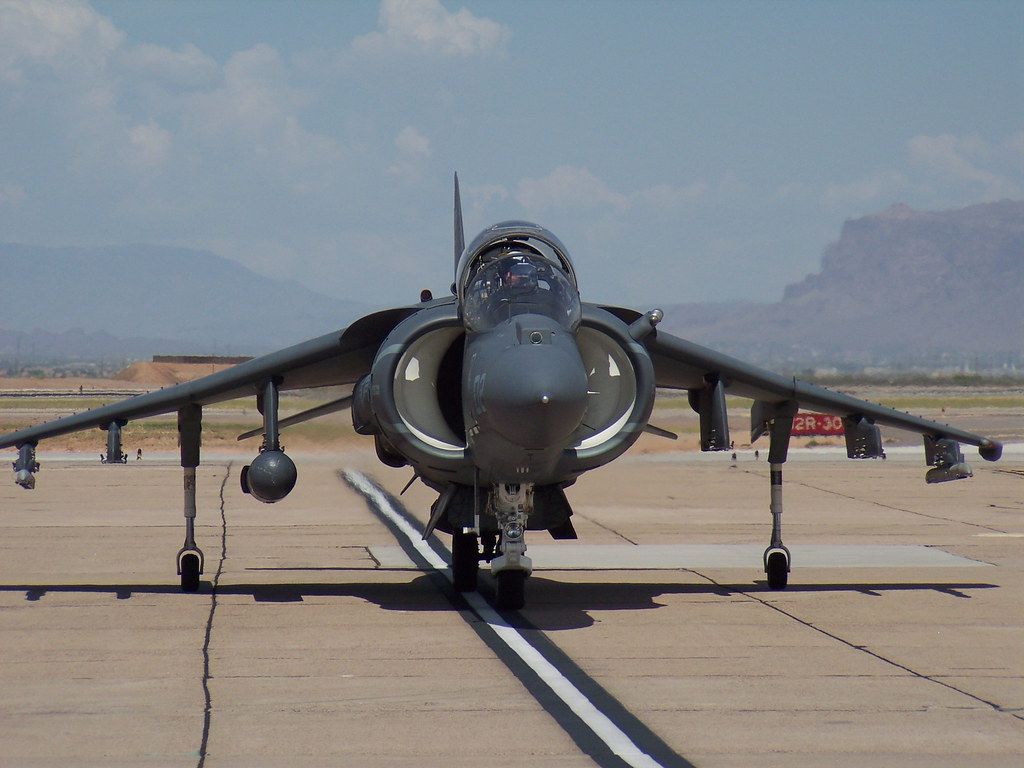 Boeing AV 8B Harrier II Plus 165569. Marine Attack Squadron