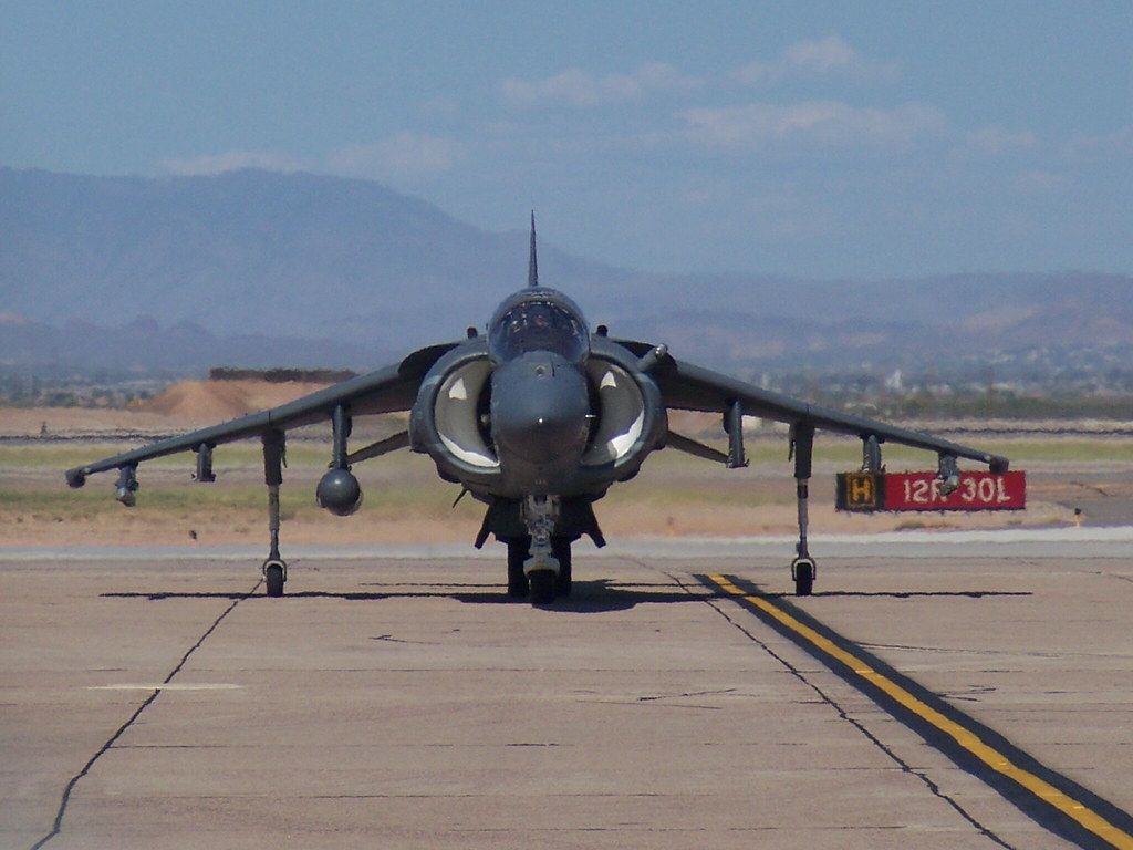 Boeing AV 8B Harrier II Plus 165569. Marine Attack Squadron