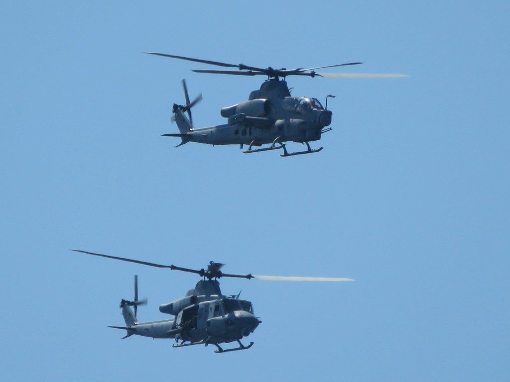 United States Navy Bell UH 1Y Venom (Super Huey) Bell AH 1