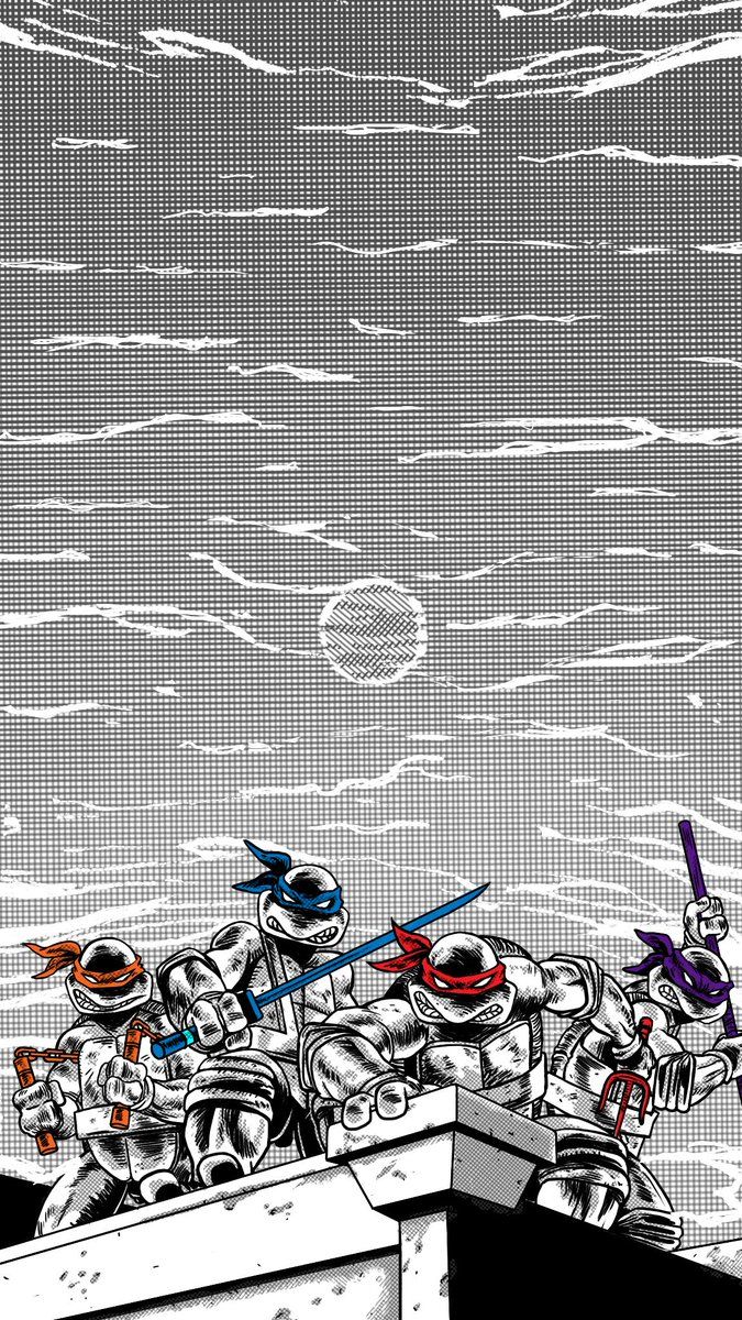 TMNT! TMNT wallpaper for your phone. Which is your favorite?
