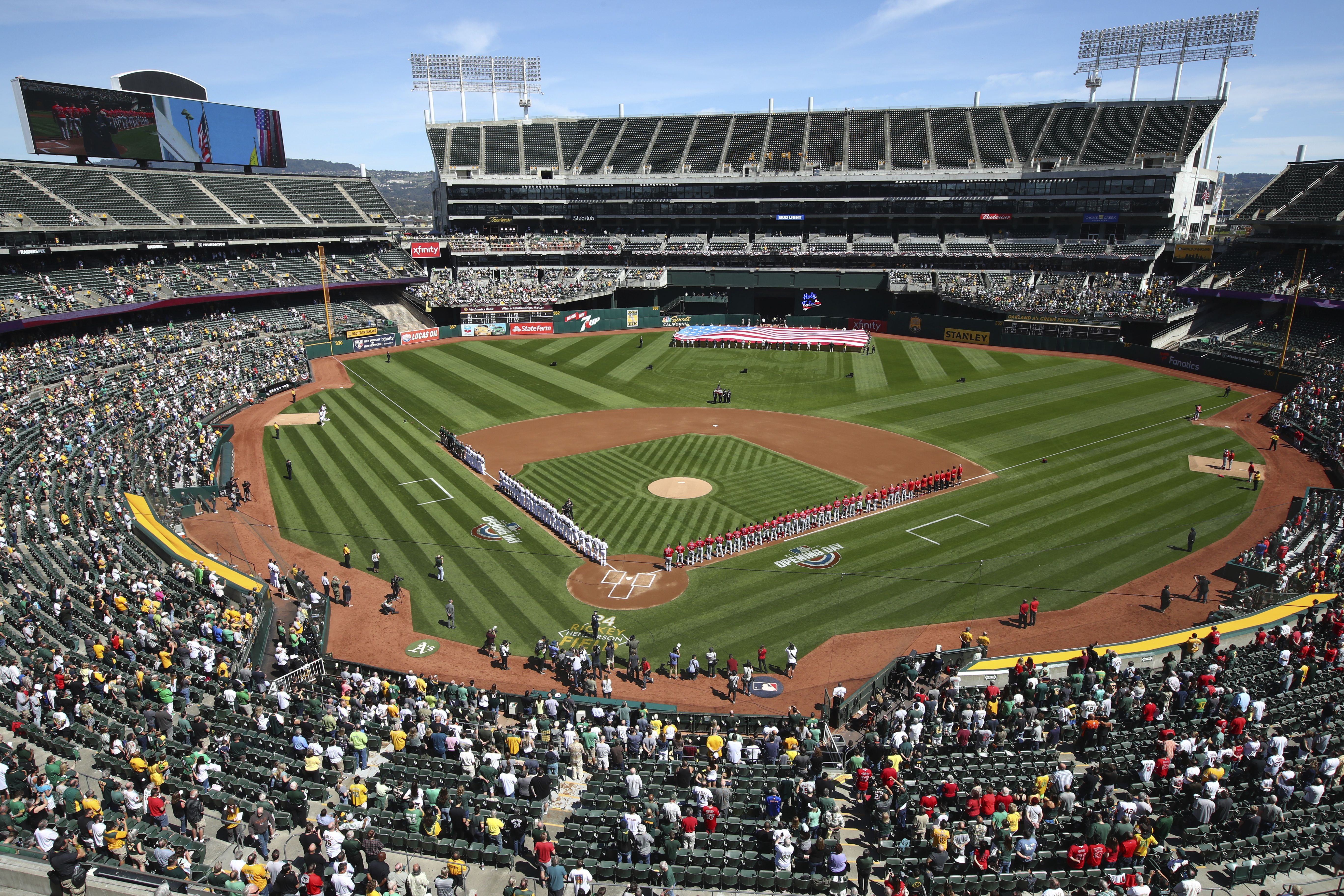 MLB tells Oakland A's to explore relocation options if team can't secure new ballpark