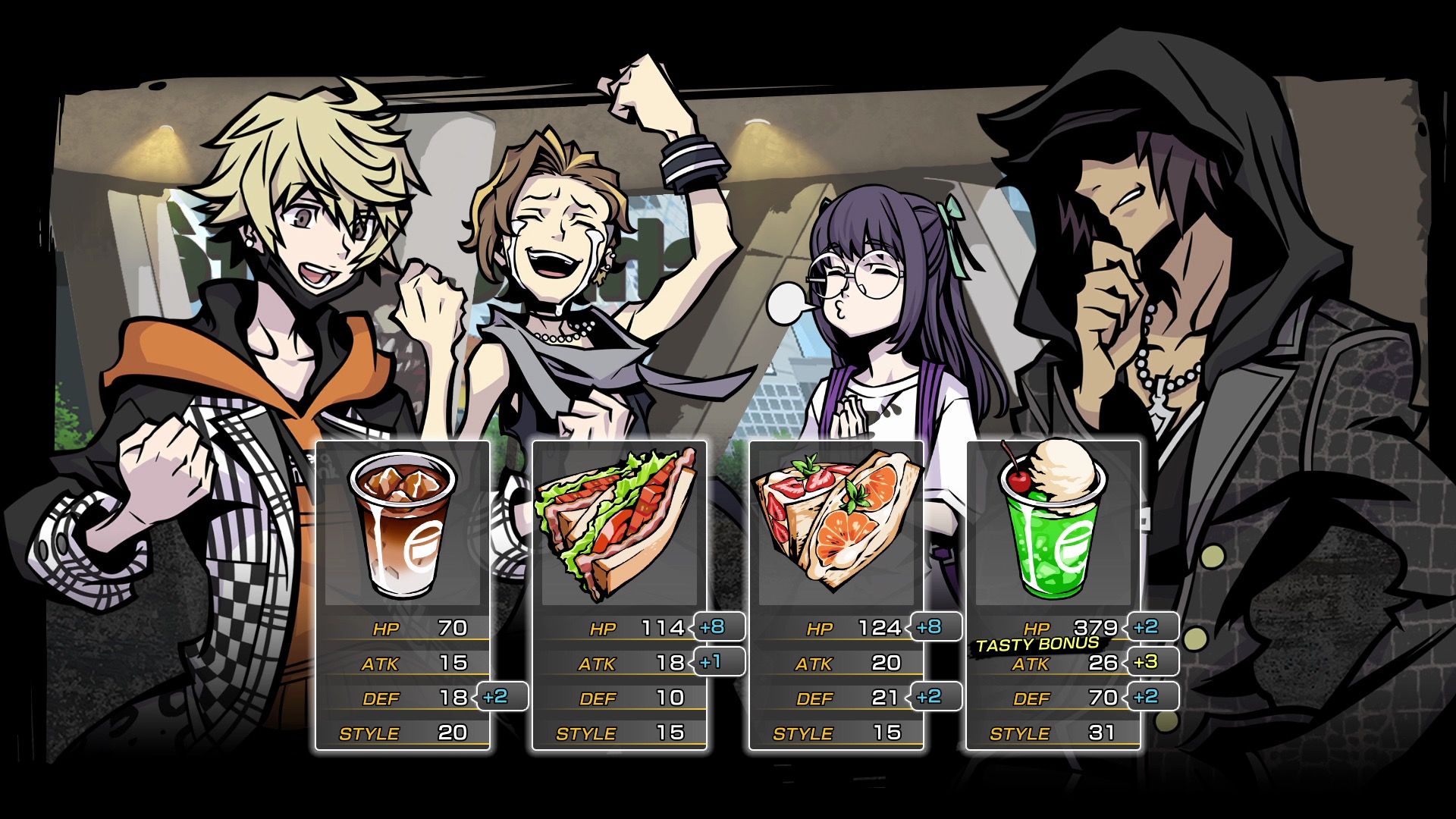 NEO: The World Ends with You shares dozens of screenshots; cutscenes, menus, more