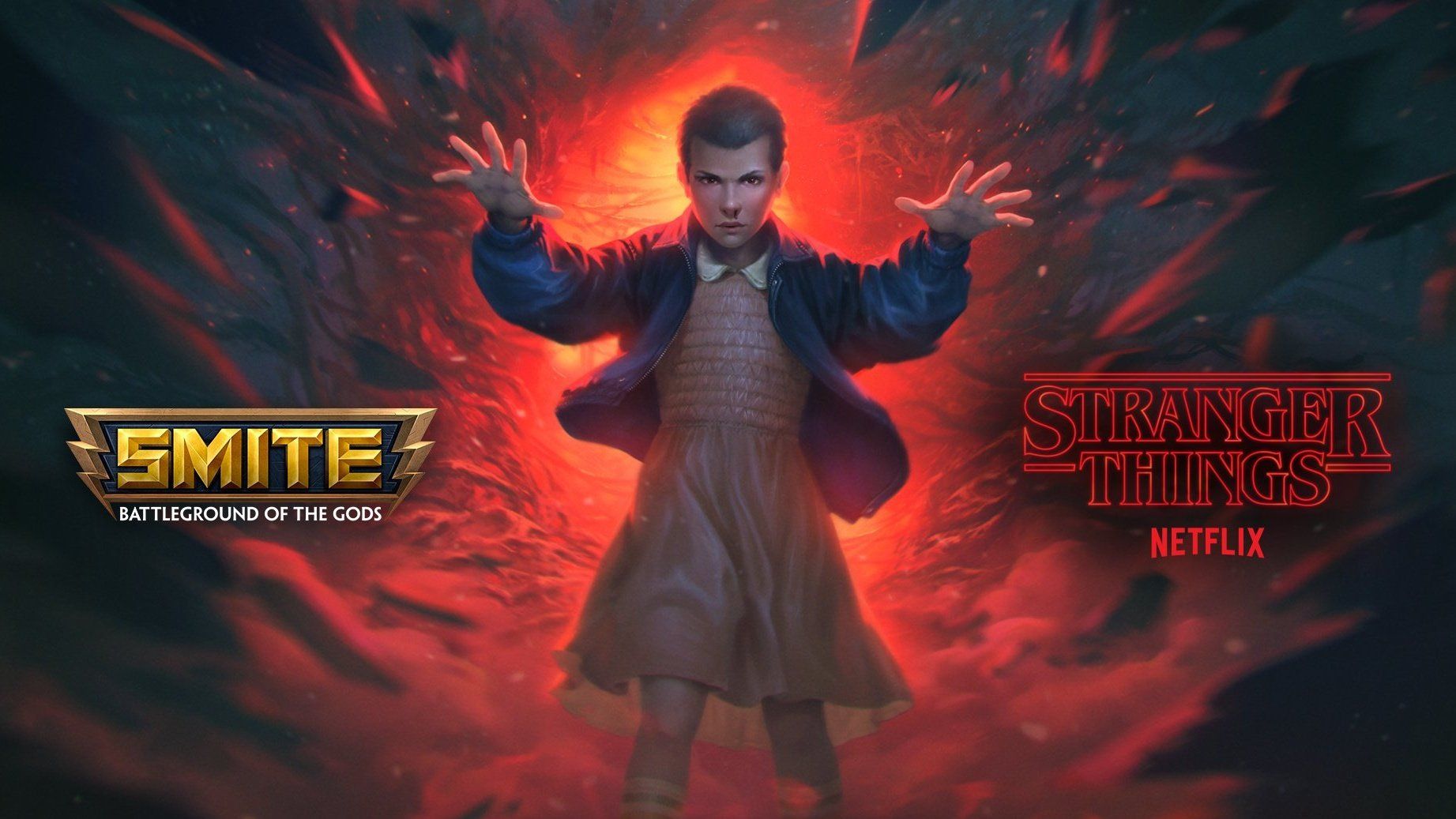 A Stranger Things Cross Promo Is On The Way To The Godly MOBA Smite